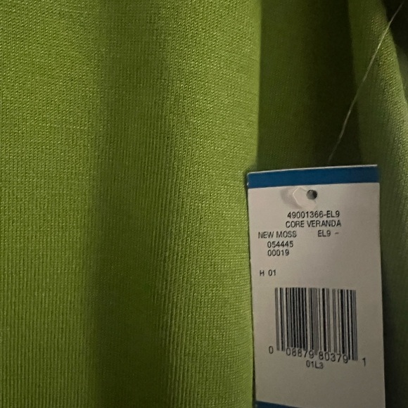 Jones New York Vibrant Green Short Sleeve Tee - Picture 2 of 5